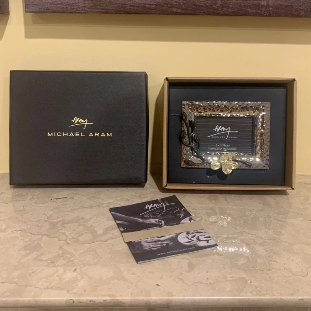 Michael Aram Gold Orchid Frame